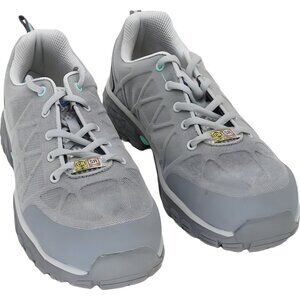 Nautilus Women's Spark Oxford Work Sneakers Gray Slip-Resistant US 10